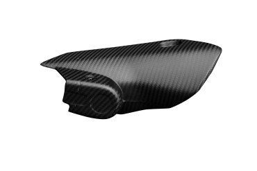 Covertor de Escape Carbono por BMW R 1250 RS 2021- 100% Carbono | Patron Enlazado | Opaco