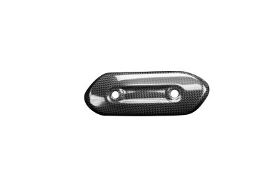 Carénage d´échappement Carbone pour Ducati Scrambler 1100 Spoort 2022 Carbone+Fibre de Verre | Toile Contraignant | Brillant