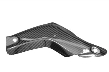 Carbon Auspuffverkleidung für Honda CBR 1000RR 2004-2007 Carbon+Fiberglas | Köper | Glossy