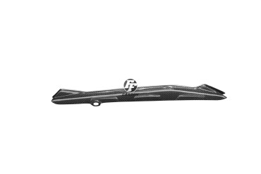 Protector de cable de freno Carbono por BMW R1200GS 2013-2018 / R1250GS 2017- Carbono+Fibra de Vidrio | Patron Sencillo | Opaco
