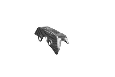 Covertor de Bomba de Frenos Carbono por Ducati Streetfighter V4 Carbono+Fibra de Vidrio | Patron Sencillo | Brillante