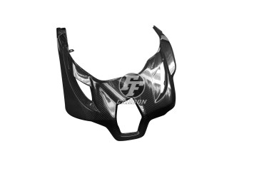 Spoiler anteriore Carbonio per Honda NC 750 S / NC 750 X 2014- Carbonio+Fibra di Vetro | Spigato | Brillante