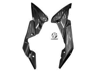 Alerón del motor Carbono por Suzuki GSX-S 750 2016- Carbono+Fibra de Vidrio | Patron Sencillo | Brillante