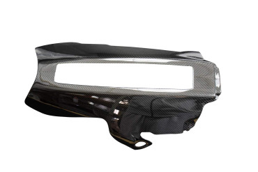 Sabot Carbone pour Yamaha YZF-R1 2020- Carbone+Fibre de Verre | Toile Sergé | Brillant