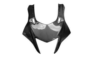 Carbon Frontverkleidung Mittelteil für Yamaha YZF-R7 2022- Carbon+Fiberglas | Köper | Glossy