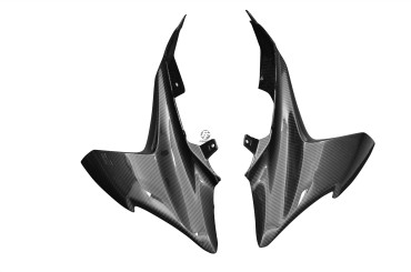 Carenatura anteriore Pannelli laterali Carbonio per Suzuki GSX-R 1000 2009-2015 Carbonio+Fibra di Vetro | Spigato | Opaco