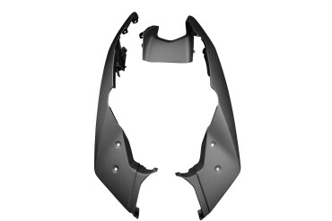Carenado Frontal Carbono por BMW R 1200 GS Adventure Carbono+Fibra de Vidrio | Patron Enlazado | Opaco