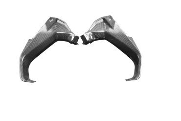 Carénage avant Carbone pour Ducati Multistrada V4 2021- Carbone+Fibre de Verre | Toile Contraignant | Brillant
