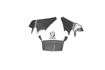 Carénage avant Carbone pour Yamaha R1 2015-2019 Carbone+Fibre de Verre | Toile Sergé | Brillant