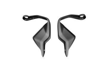Protection des mains Carbone pour BMW R Nine T /Pure / Scrambler 2016- / Urban G/S 2017- Carbone+Fibre de Verre | Toile Contraignant | Mat
