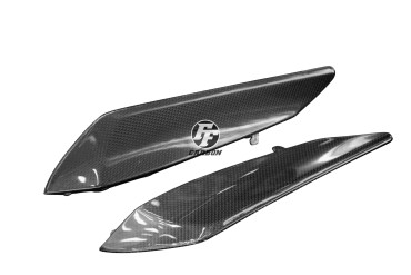 Carénage latéral arrière Carbone pour Ducati Panigale 959 / 1299 Carbone+Fibre de Verre | Toile Contraignant | Brillant