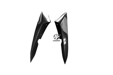 Carenado lateral trasero Carbono por KTM 990 Supermoto SM / SMR / SMT 2008-2014 Carbono+Fibra de Vidrio | Patron Enlazado | Opaco