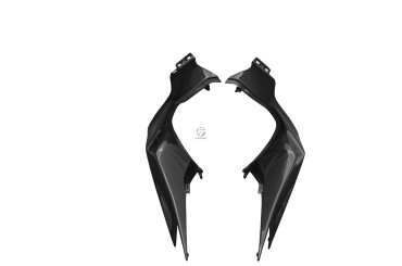 Carenatura laterale posteriore Carbonio per Kawasaki Z1000 2014-2020 Carbonio+Fibra di Vetro | Tela | Brillante