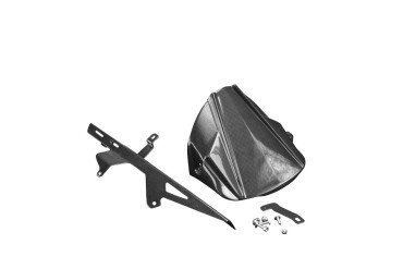parafango posteriore con paracatena Carbonio per Suzuki GSX-R 1000 2017- Carbonio+Fibra di Vetro | Tela | Brillante