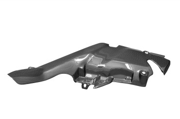 Carbon Upper Heat Shield for Yamaha YZF-R1 2007-2008 Carbon+Fibreglass | Plain Weave | Glossy