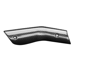 Carbon Hitzeschutz für KTM 690 Enduro 2012-2018 Carbon+Fiberglas | Köper | Glossy