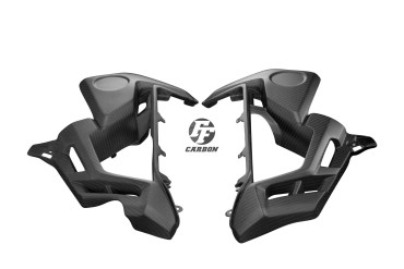 Carenado interior Carbono por Honda CRF 1000 L Africa Twin 2016-2019 Carbono+Fibra de Vidrio | Patron Enlazado | Opaco