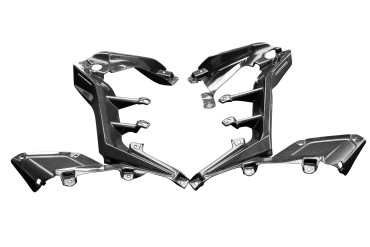 Carbon Innere Seitenverkleidung für Honda CBR 650 R 2019- 100% Carbon | Leinwand | Glossy