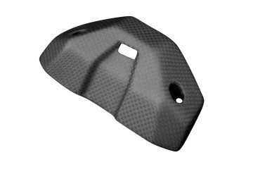 Carenado de instrumentos Carbono por Ducati Streetfighter V4 Carbono+Fibra de Vidrio | Patron Sencillo | Opaco
