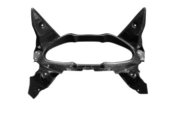Coperchio dello strumento Carbonio per Suzuki Hayabusa 2021- Carbonio+Fibra di Vetro | Spigato | Brillante