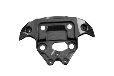 Piastra di base degli strumenti Carbonio per Triumph Speed Triple 1200 RS 2021- Carbonio+Fibra di Vetro | Tela | Brillante