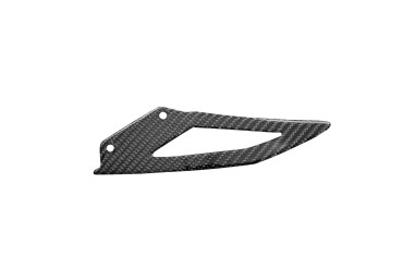 Carter de chaine (partie inférieur) Carbone pour Triumph Daytona 675 2006-2012 Carbone+Fibre de Verre | Toile Sergé | Brillant