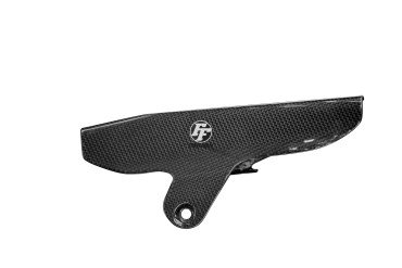 Carter de chaine (partie avant) Carbone pour Ducati Monster S2R 1000 / S4R / S4Rs Carbone+Fibre de Verre | Toile Sergé | Brillant