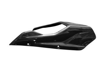 Carter de chaine (partie avant) Carbone pour Ducati Multistrada V4 2021- Carbone+Fibre de Verre | Toile Contraignant | Brillant