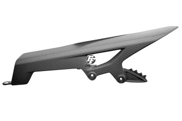 paracatena Carbonio per KTM 1290 Super Adventure 2014-2020 Carbonio+Fibra di Vetro | Spigato | Opaco