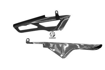 paracatena Carbonio per Suzuki GSX-R 1000 2005-2006 100% Carbonio | Spigato | Brillante