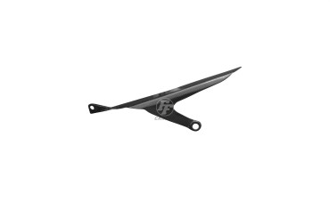 Carter de chaine Carbone pour Yamaha R1 2015-2019 Carbone+Fibre de Verre | Toile Contraignant | Brillant