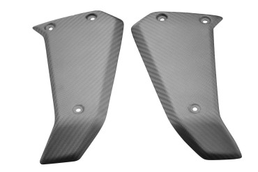 Cache radiateur Carbone pour Ducati Scrambler 1100 / 1100 Special / 1100 Sport 2018- 100% Carbone | Toile Sergé | Mat
