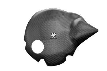 Cache d´embrayage Carbone pour Yamaha YZF-R1 2004-2006 Carbone+Fibre de Verre | Toile Sergé | Mat