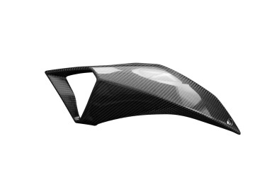Prise d´air (à gauche) Carbone pour Kawasaki Z H2 Carbone+Fibre de Verre | Toile Sergé | Brillant