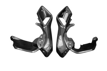 Carenado toma de aire Carbono por BMW R1200 GS 2013-2016 100% Carbono | Patron Enlazado | Brillante