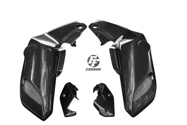 Carénage de Prise d´air Carbone pour Yamaha MT-07 2018-2020 Carbone+Fibre de Verre | Toile Sergé | Brillant