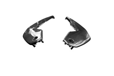 Carénage de Prise d´air Carbone pour Yamaha MT 07 2021- Carbone+Fibre de Verre | Toile Contraignant | Brillant