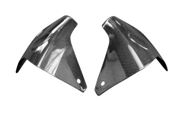Carénage de Prise d´air Carbone pour Yamaha MT 09 2021- Carbone+Fibre de Verre | Toile Contraignant | Brillant