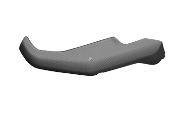 Covertor de motor (parte inferior) Carbono por Ducati Monster 1200 / 1200S 2014-2016 / 821 2014-2018 Carbono+Fibra de Vidrio | Patron Sencillo | Opaco