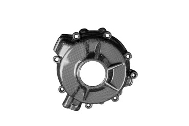 Cache du moteur Carbone pour BMW S 1000 XR 2020- Carbone+Fibre de Verre | Toile Contraignant | Brillant