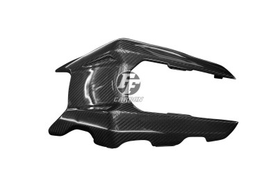 Cache du moteur Carbone pour Honda NC 750 S / NC 750 X 2014- Carbone+Fibre de Verre | Toile Sergé | Brillant