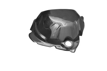 Cache du moteur Carbone pour Kawasaki Z1000 2010-2020 Carbone+Fibre de Verre | Toile Contraignant | Brillant
