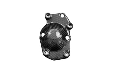Cache du moteur Carbone pour Triumph Street Triple 2017-2022 100% Carbone | Toile Sergé | Brillant