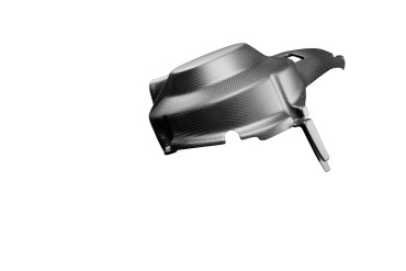 Covertor de motor Carbono por Yamaha MT-09 2013-2016 Carbono+Fibra de Vidrio | Patron Sencillo | Opaco
