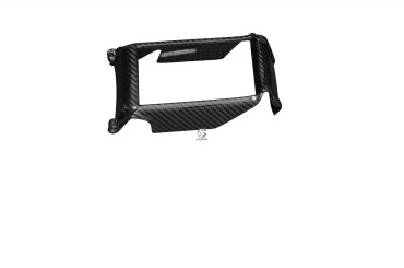 Cache de radiateur d´huile Carbone pour Ducati Monster 696 / 796 / 1100 / 1100 EVO 100% Carbone | Toile Sergé | Brillant