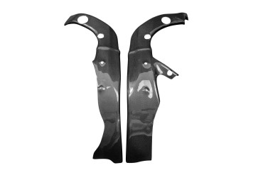 Carbon Rahmenschutz für Yamaha YZF-R6 2017- Carbon+Fiberglas | Leinwand | Glossy