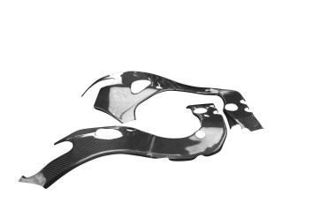 Rivestimento del telaio Carbonio per Honda CBR 1000 RR 2017- 100% Carbonio | Spigato | Brillante