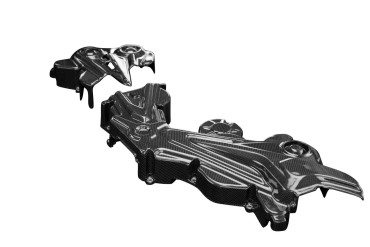 Cache Courroie Carbone pour Ducati Diavel 1260/1260S 2019-2020 100% Carbone | Toile Contraignant | Brillant
