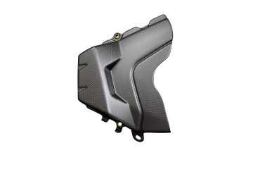 Covertor al engranage Carbono por Honda CRF 1000 L Africa Twin 2016- Carbono+Fibra de Vidrio | Patron Sencillo | Opaco