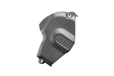 Carbon Ritzelabdeckung für KTM 1290 Super Duke R 2020- Carbon+Fiberglas | Köper | Matt